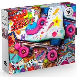 Aimee Stewart -"Skate Night"- 1000 Piece Jigsaw Buffalo Game Puzzle